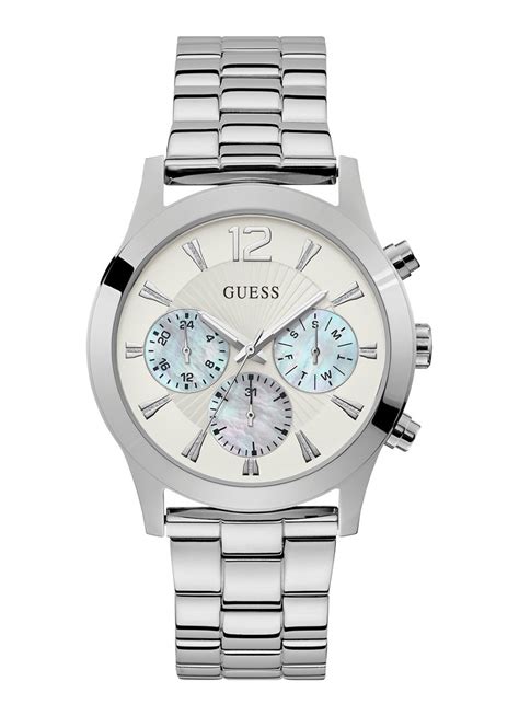 guess horloge zilver